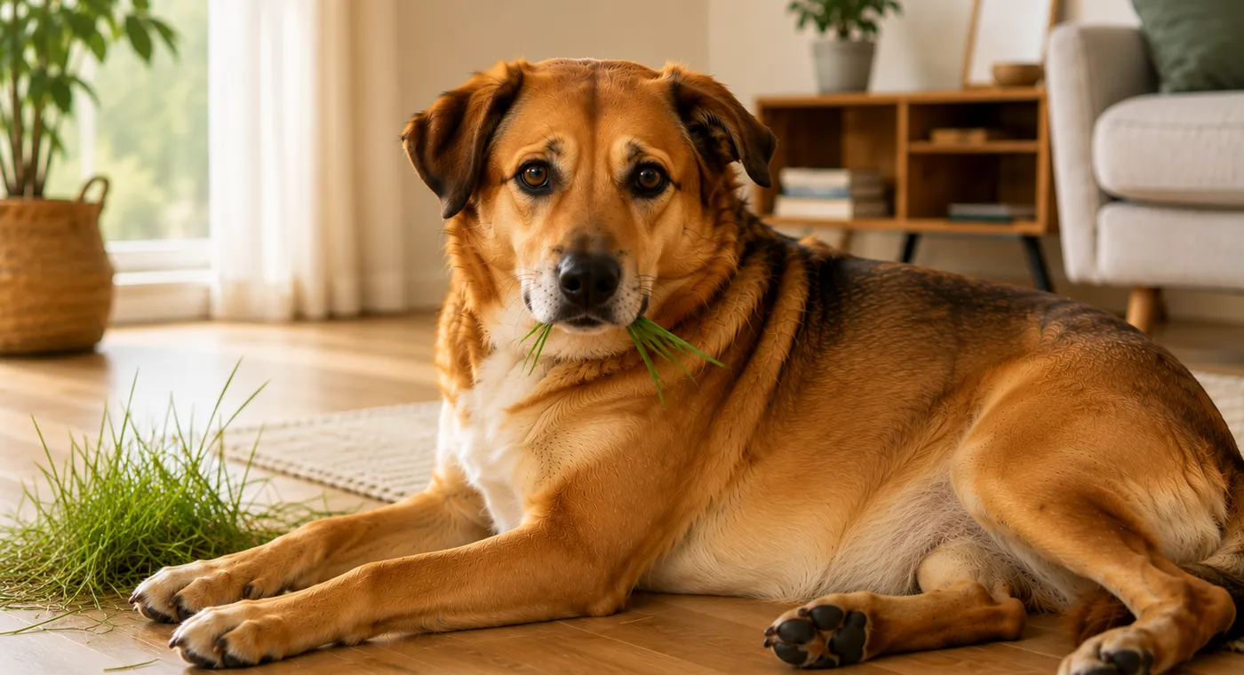 Hund frisst Gras – Warum Hunde Gras fressen und wann du aufmerksam werden solltest