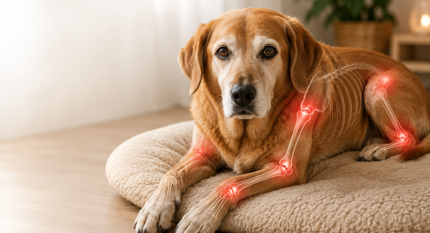 Arthrose beim Hund – Symptome erkennen, Schmerzen lindern und die Lebensqualität erhalten
