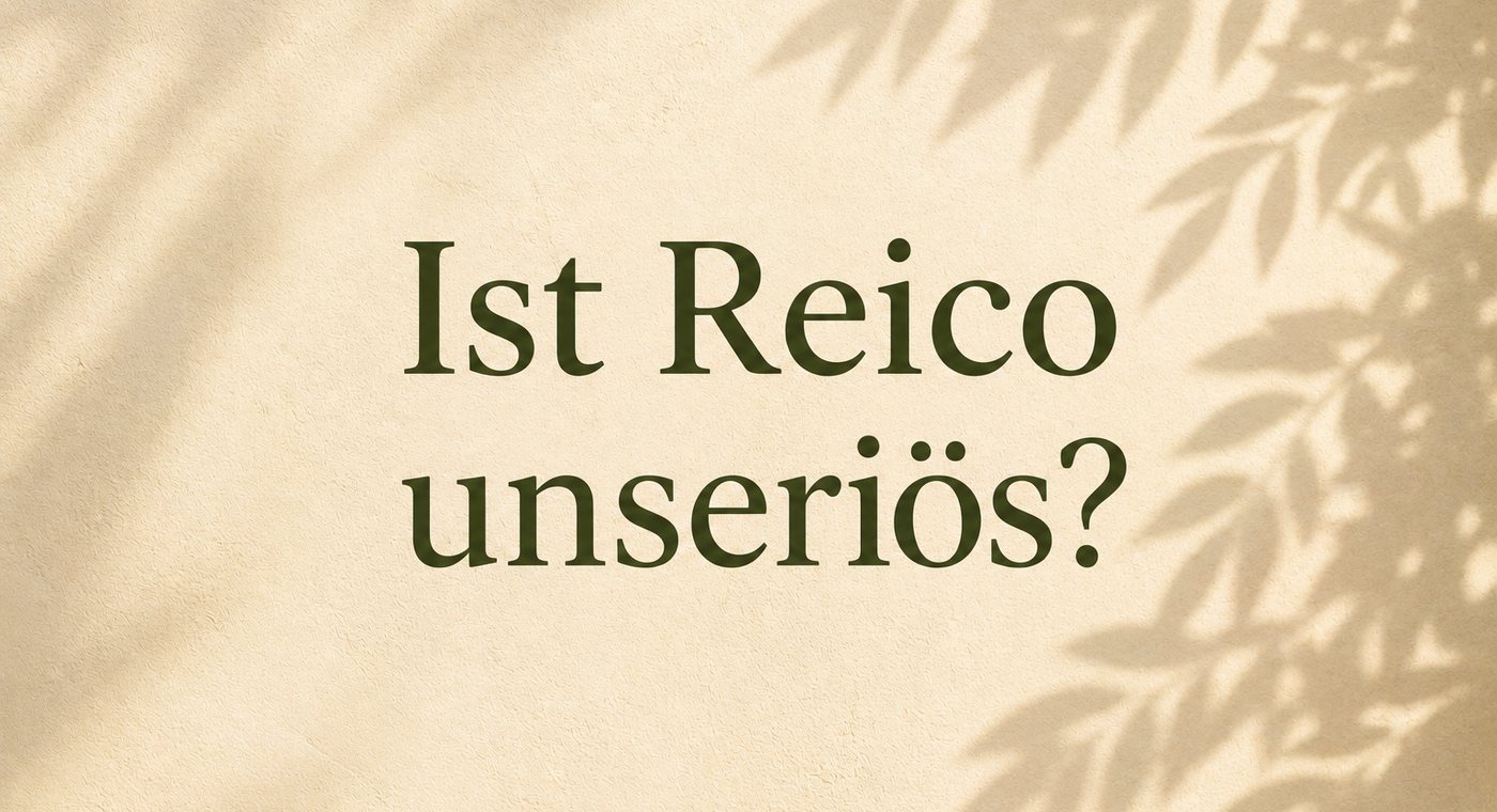 Ist Reico unseriös? Warum diese Frage immer wieder gestellt wird