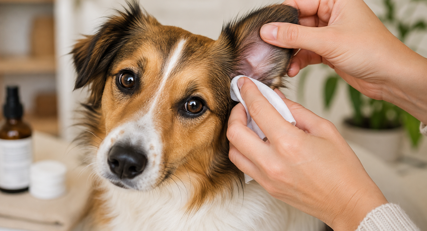 Ohrenpflege beim Hund – wie oft reinigen wirklich sinnvoll ist