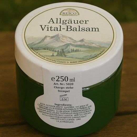 Allgäuer Vital Balsam 250 ml – natürliche Pflegeprodukte für Hunde