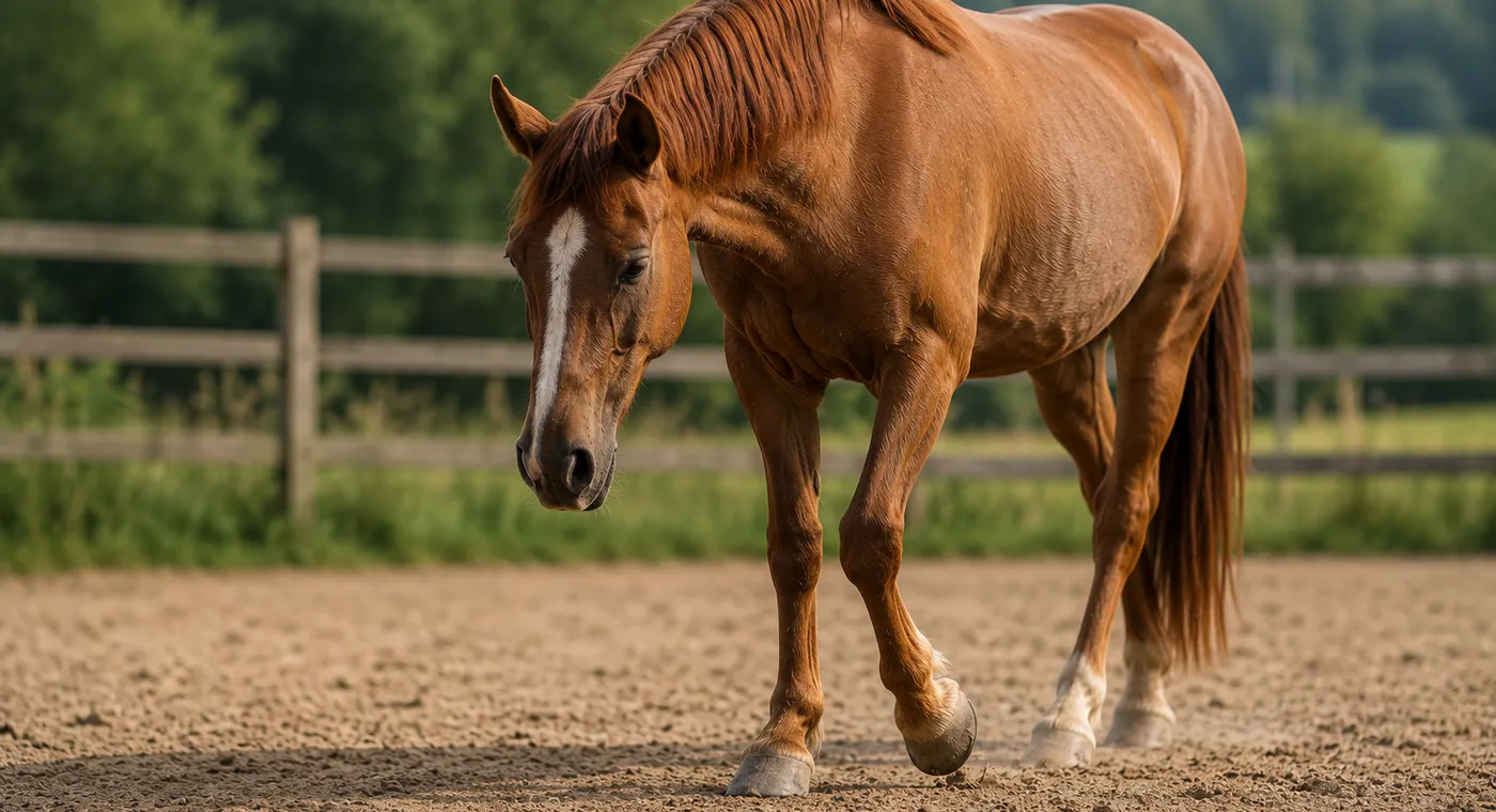 Arthrose beim Pferd: Wenn er sich erst einlaufen muss
