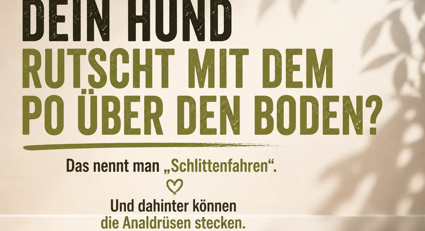 Analdrüsen beim Hund ständig voll – was Futter und Verdauung damit zu tun haben können