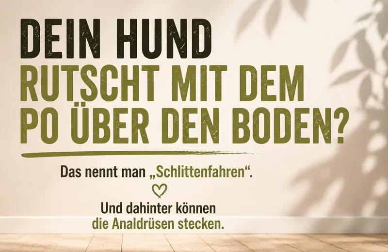 Analdrüsen beim Hund ständig voll – was Futter und Verdauung damit zu tun haben können
