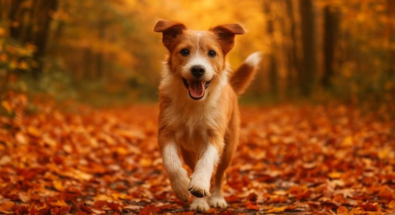Hunde im Herbst: Wichtige Hinweise für die goldene Jahreszeit – Tierfuttervital Ratgeber