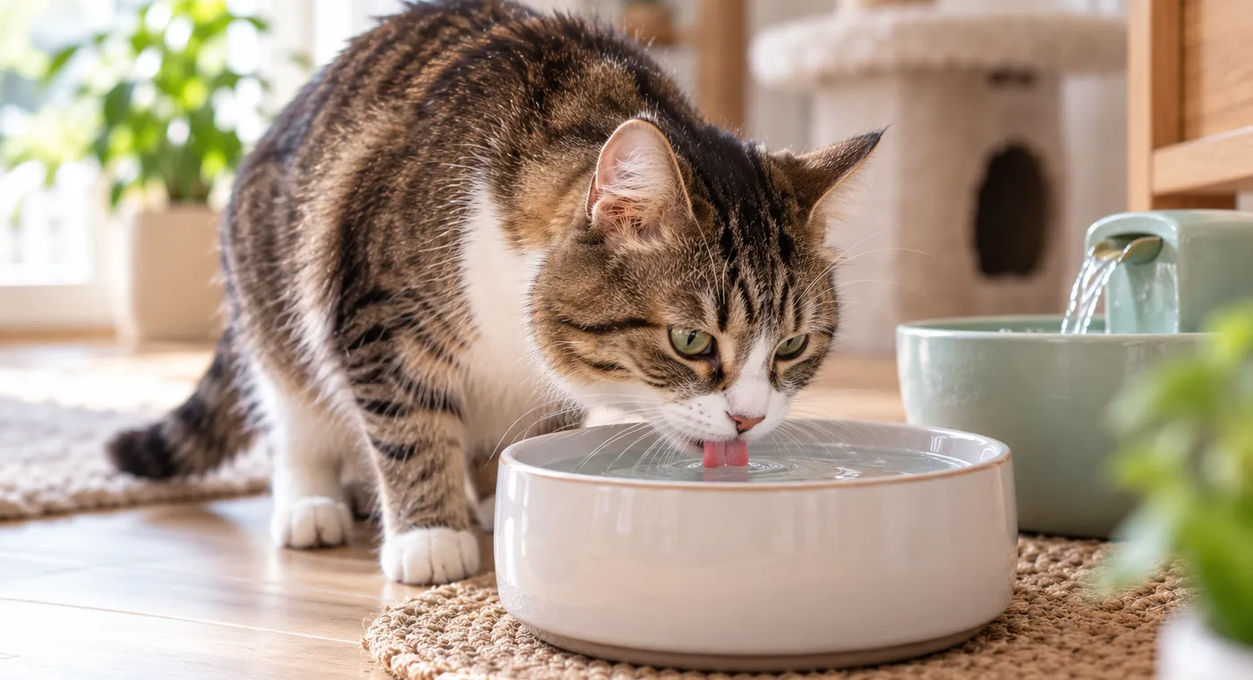 Katze trinkt plötzlich viel – wann solltest du genauer hinschauen?