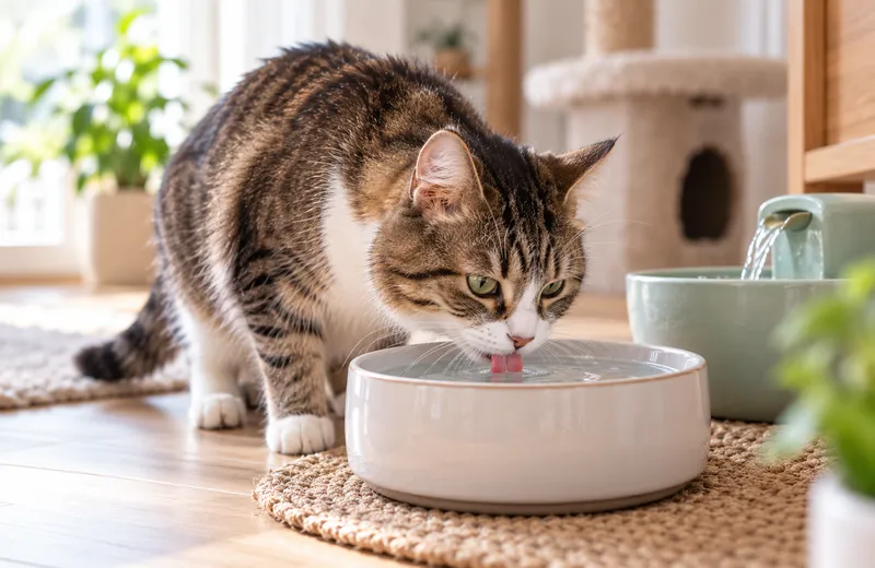 Katze trinkt plötzlich viel – wann solltest du genauer hinschauen?