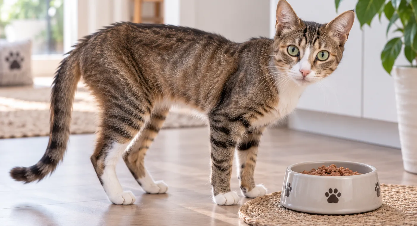 Katze zu dünn – wenn sie frisst und trotzdem nicht zunimmt