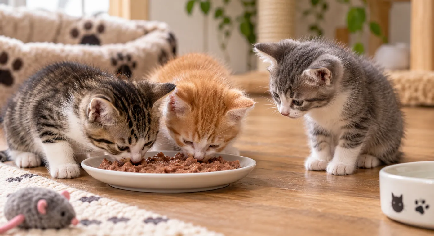 Kitten frisst kein festes Futter – wenn der Abschied von der Milch nicht klappt
