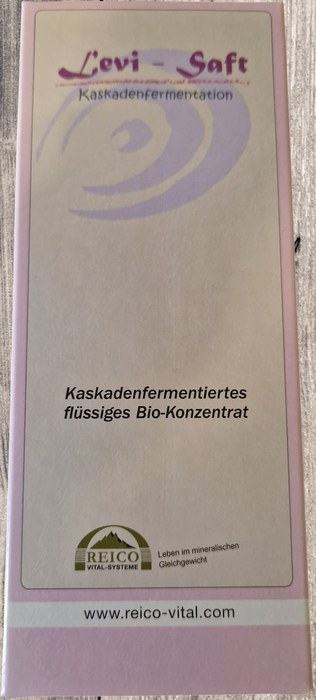 Levi-Saft – Nahrungsergänzung für Menschen