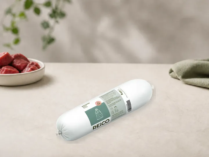MAXiDOG Cura Pferd, 600 g als Kategorie-Vorschau mit illustrativen Hinweisen auf Pferd; offizielles Produktmotiv für Nassfutter für Hunde.