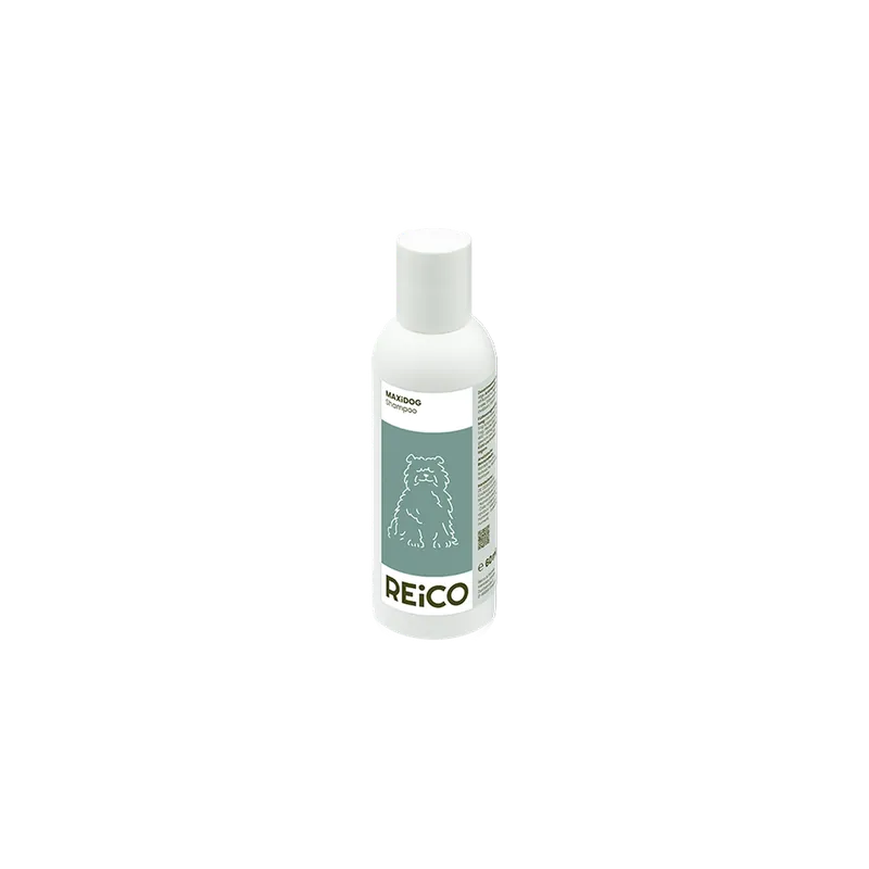 MAXiDOG Shampoo, 200 ml – offizielles REiCO Produktmotiv, freigestellt auf transparentem Hintergrund.