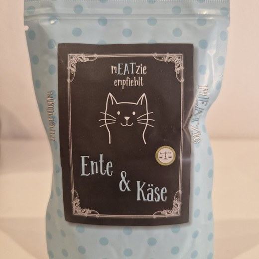 mEATzie Ente & Käse – Nassfutter für Katzen