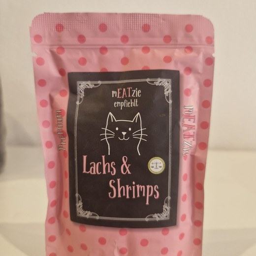 mEATzie Lachs & Shrimps – Nassfutter für Katzen