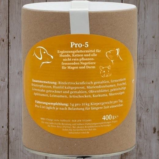 Naturkraft Pro-5 – Kräuter und Ergänzungsfutter
