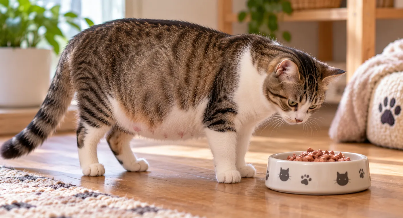 Trächtige Katze richtig ernähren – jetzt einfach mehr füttern?