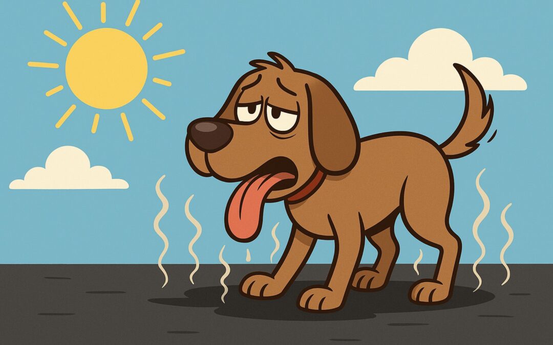 Hunde und heißer Asphalt – eine unsichtbare Gefahr im Sommer