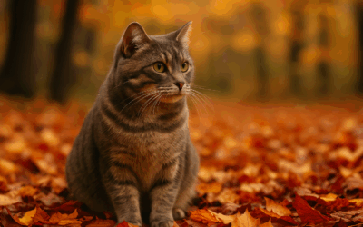 🍂 Wichtige Herbst-Tipps für Katzenhalter